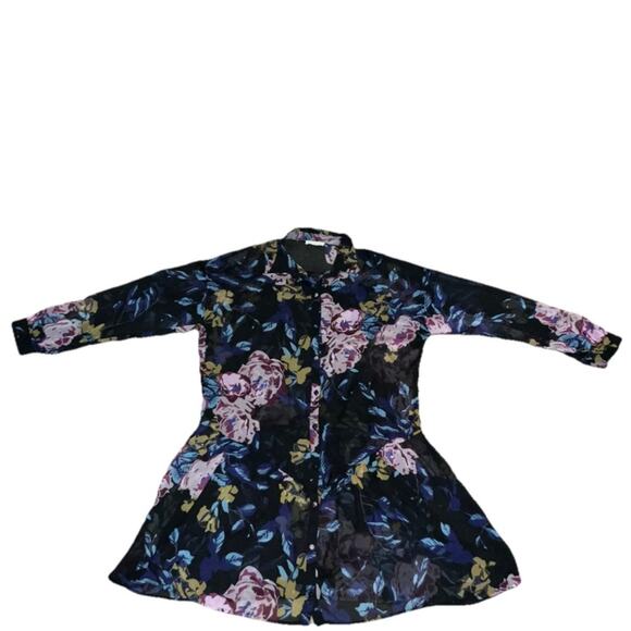 lovestitch Dresses & Skirts - Lovestich Floral Print Tiered Dress Size M